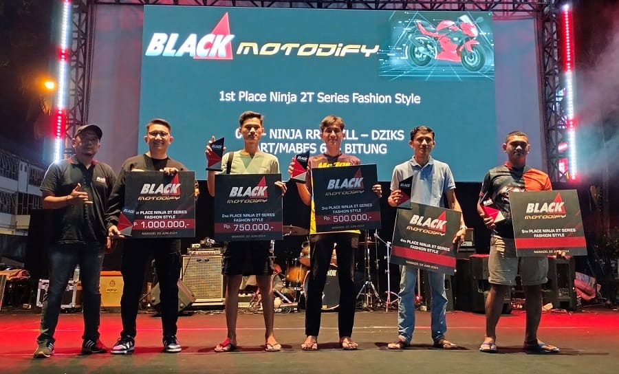 Black Motodify 2024 Manado, Mantab di Tahun Kedua Bareng Kualitas Dan Trend Modifikasi Berkelas
