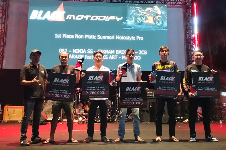 Black Motodify 2024 Manado, Mantab di Tahun Kedua Bareng Kualitas Dan Trend Modifikasi Berkelas