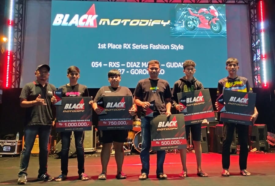 Black Motodify 2024 Manado, Mantab di Tahun Kedua Bareng Kualitas Dan Trend Modifikasi Berkelas