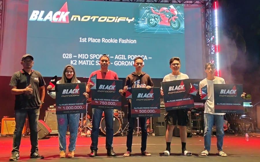 Black Motodify 2024 Manado, Mantab di Tahun Kedua Bareng Kualitas Dan Trend Modifikasi Berkelas