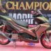 Modifikasi Aerox Bertema Sunmori