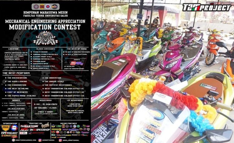TZM Project Meluncur Ke MEA Modification Contest HMM Unigal Ciamis 2024