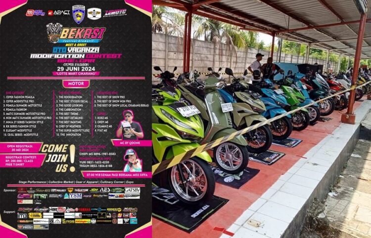 TZM Project Merapat Ke Meet And Greet Oto Vaganza di Lotte Mart Cikarang