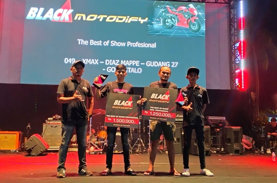 Black Motodify 2024 Manado, Mantab di Tahun Kedua Bareng Kualitas Dan Trend Modifikasi Berkelas