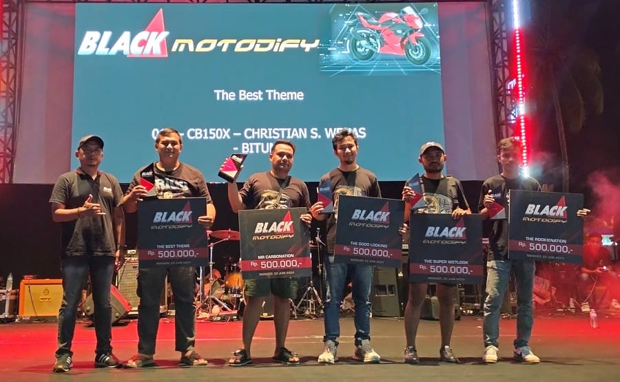Black Motodify 2024 Manado, Mantab di Tahun Kedua Bareng Kualitas Dan Trend Modifikasi Berkelas