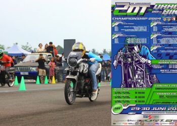 ZOT Anniversary Drag Bike Championship (Tasikmalaya) Dipanaskan Perform Mak Gila Juga Tipe-X