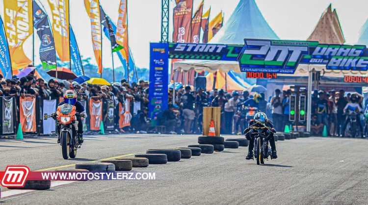 ZOT Mantab Gelar Ultah Kedua Bareng Pentas Drag Bike Championship (Tasikmalaya) & Entertaiment Berkelas