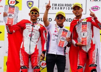 Tunggangi CBR, Astra Honda Borong Podium di ARRC Mandalika