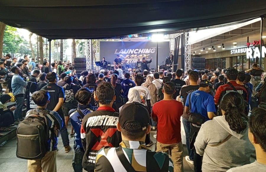 Launching NMAX “TURBO” Meriah Menyapa Kota Bandung