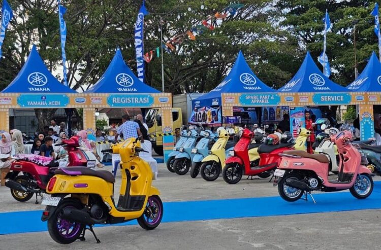 Modificlassy Yamaha Sukses Jadi Perhatian Warga Aceh