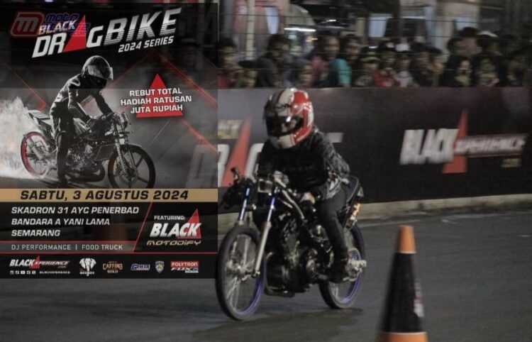 Black Drag Bike Semarang Dilangsungkan Seru 3 Agustus 2024