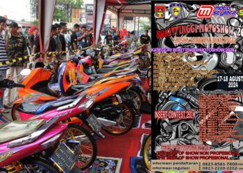 Sambut HUT RI Ke 79, Bukittinggi Motosthow Siap Hadirkan Kemeriahan Party Modifikasi (17-18 Agustus 2024)