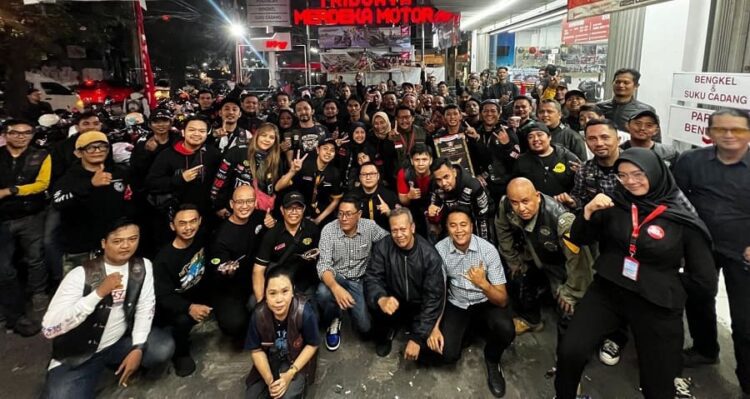 Ikatan Motor Honda Bandung Rayakan Ulang Tahun ke-22