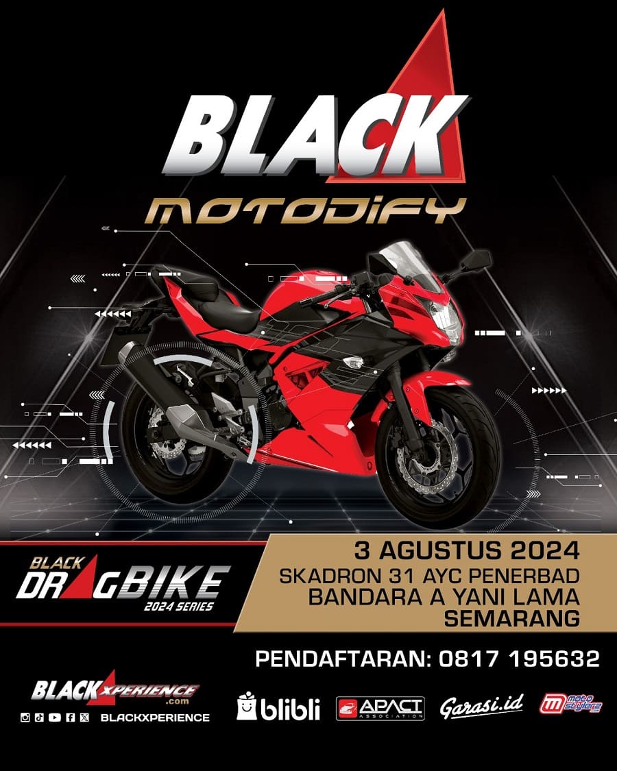 Sambut Black Motodify 2024 Semarang, Modifstylerz Jateng Raya Mulai Persiapkan Maskot Terbaiknya