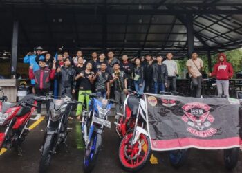 Kopdargab dan Diklat Sonic Riders Independent Team Bekasi Raya Disambut Hangat Honda Sonic Riders Cianjur