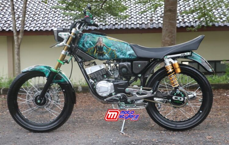 RX King 2003 Tasikmalaya Mantab Kolaborasikan Airbrush & Daily Use