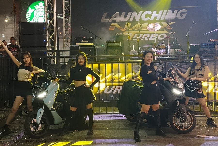 Launching NMAX “TURBO” Meriah Menyapa Kota Bandung