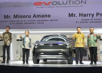 Suzuki Pamerkan eVX, Perdana Tampil di Asia Tenggara