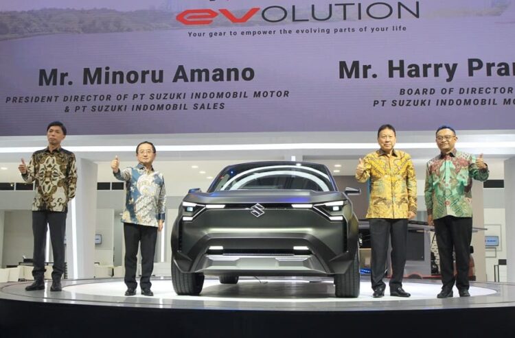 Suzuki Pamerkan eVX, Perdana Tampil di Asia Tenggara