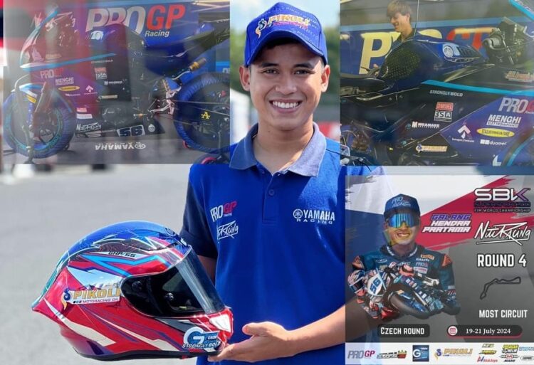 Bersama Pikoli Oil, Galang Hendra Pratama Raih Superpole WorldSSP300 Ceko
