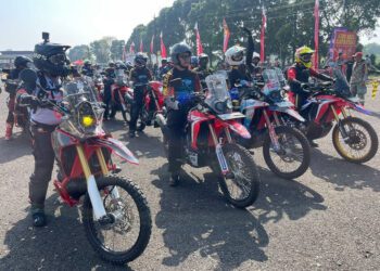 Bikers Honda Meriahkan Trabas Merdeka 21