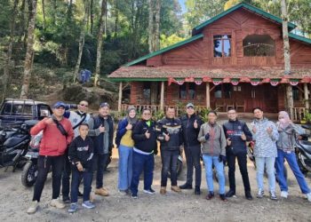 Dari Curug Hingga Pantai Warnai Kegiatan Sunmori ADV Riders Bandung