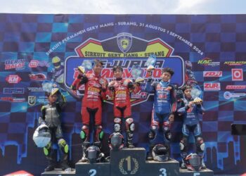 Pebalap Honda Daya Jayadi Racing Team Kompak Dominasi Kejurda Jabar 2024 Seri Kedua