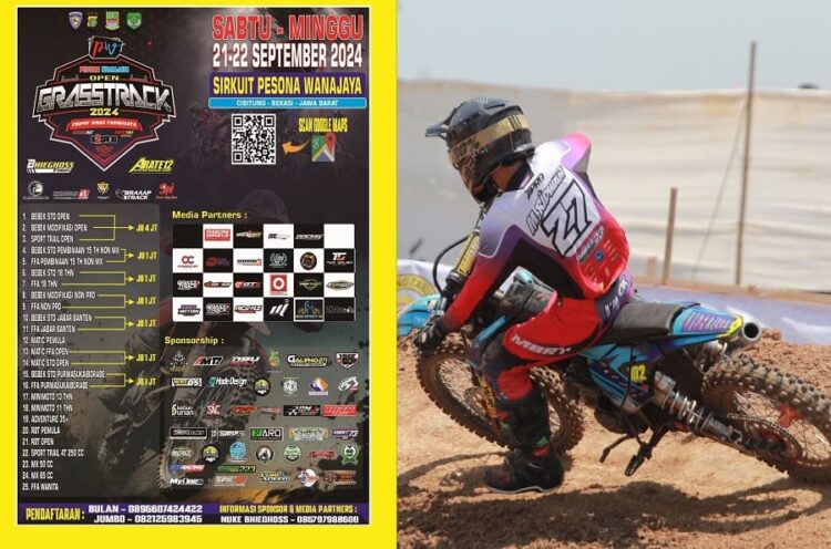 Pesona Wanajaya Open Grasstrack (Cibitung) Dipentaskan Pekan Ini (21-22 Sept 2024)