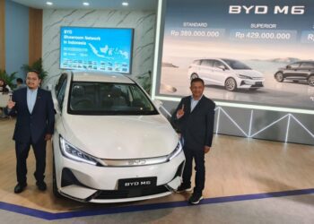 BYD M6 di GIIAS 2024 Bandung Dimahar Mulai 300 Jutaan