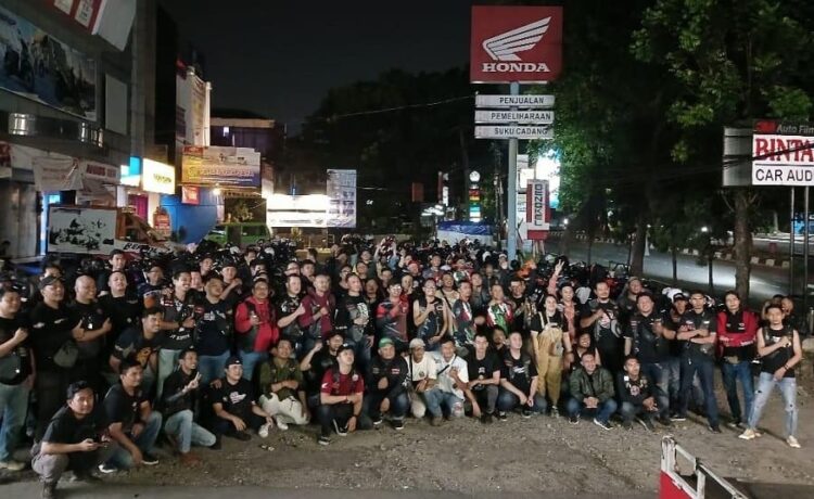 Komunitas Honda Motor Bogor Gelar KOPDARGAB Giatkan Tertib Berlalu-Lintas