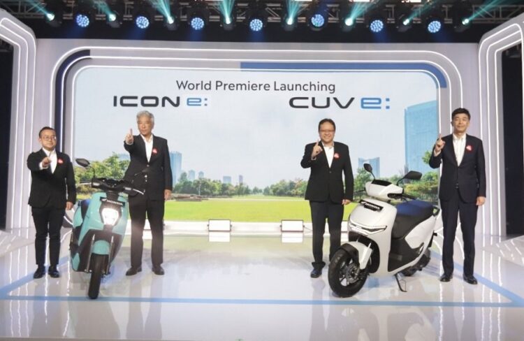 Honda ICON e: dan CUV e: Sukses Dilucurkan AHM