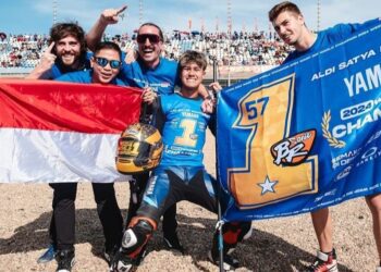 Membanggakan Indonesia, Aldi Satrya Juara Dunia WorldSSP 300