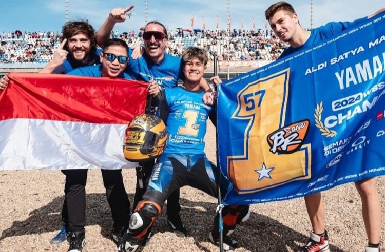 Membanggakan Indonesia, Aldi Satrya Juara Dunia WorldSSP 300