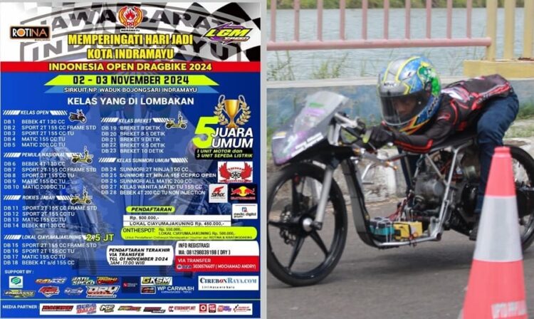Indonesia Open Drag Bike Siap Mengguncang Indramayu, (2-3 Nov 2024)