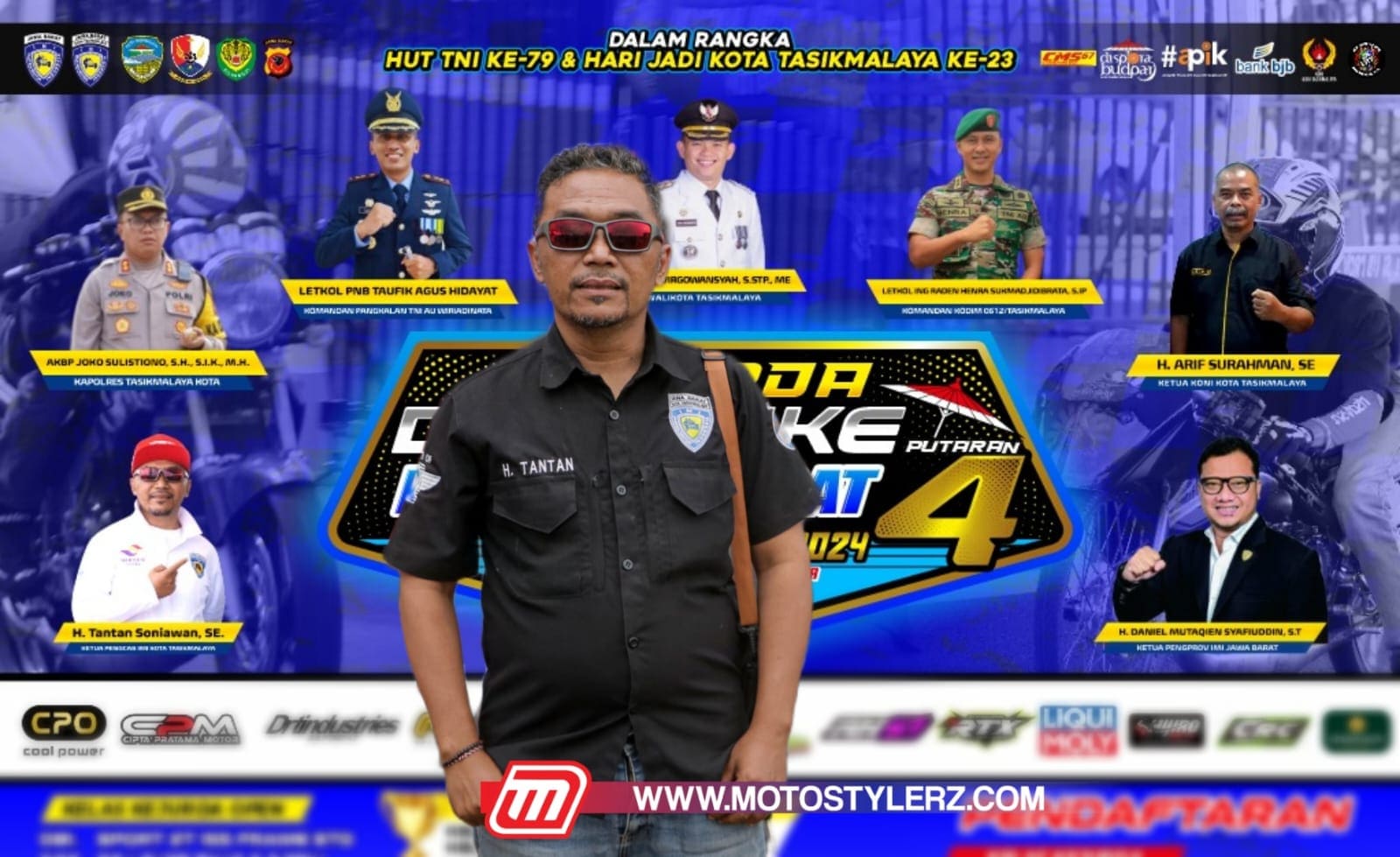 Antusiasme Besar, 457 Stater Semarakan Kejurda Drag Bike Putaran 4 Tasikmalaya