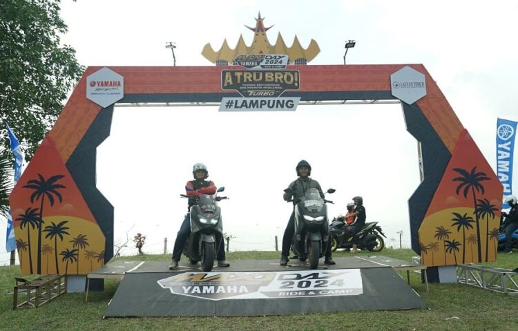 Antusias Tinggi Bikers Sukseskan MAXi Yamaha Day (Lampung)