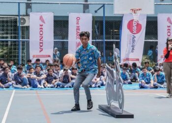 Roadshow Honda DBL West Java Series, 3.500 Pelajar Diberikan Edukasi Safety Riding
