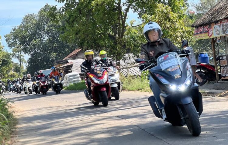 Semangat Kebersamaan Bikers Honda Jawa Barat Menuju Honda Bikers Day 2024