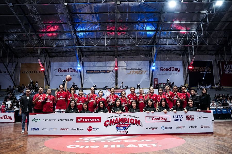 SMAN 2 Bandung & SMA BPK Penabur Cirebon Juara Honda DBL 2024 West Java Series
