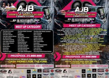 AJB Fest Sound & Modification Competition (Kotamobagu) Siap Dihelat 9-10 November 2024