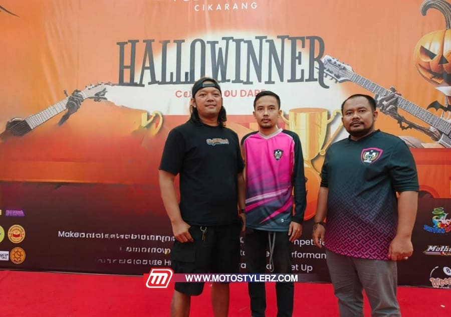 Lemotc Manjakan Modifstylerz Jabodetabek Bareng Meet Up Bike Halloween Party
