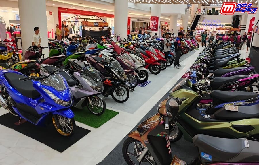 Lemotc Manjakan Modifstylerz Jabodetabek Bareng Meet Up Bike Halloween Party