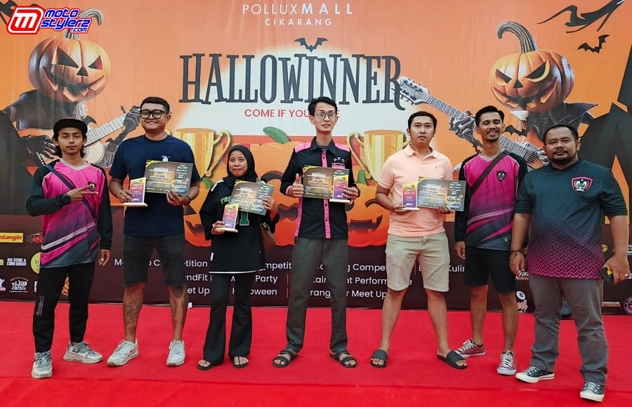 Lemotc Manjakan Modifstylerz Jabodetabek Bareng Meet Up Bike Halloween Party