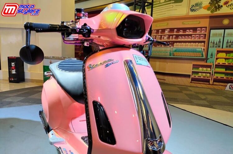 Vespa Sprint (Cikarang): Istimewa dan Berkelas Bareng Part TZM Project
