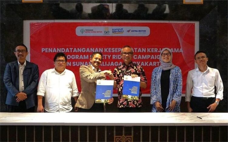 Gandeng Mahasiswa, Yayasan AHM Siapkan Puluhan Agen Safety Riding