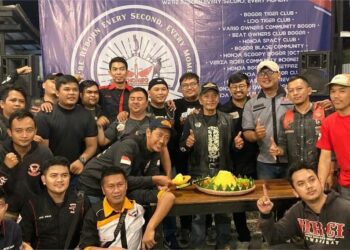 Komunitas Honda Motor Bogor (KHOMBO) Rayakan Anniversary ke-15