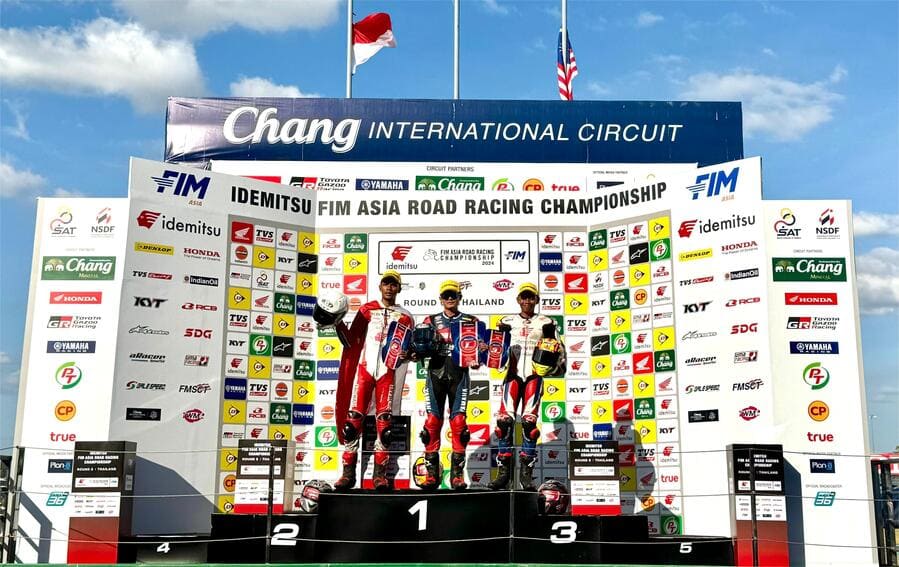 Double Podium Pebalap AHRT Race 1 ARRC Buriram, Gelar Juara Asia Di Depan Mata