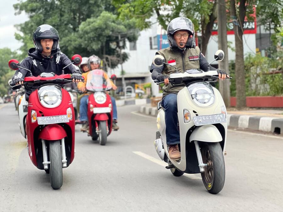 Matchy With Scoopy Ajang Kreativitas dan Kebersamaan Komunitas Honda Jawa Barat