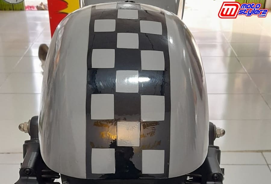 Thunder 125 (2007) Jambi, Café Racer Jurus “Shinra Tensei”