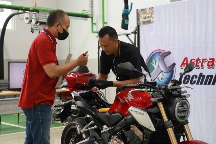 Teknisi AHASS Siap Adu Keterampilan Teknis Sepeda Motor Honda di Level Asia Oceania